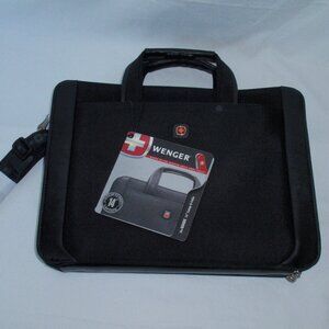 NWT WENGER GUIDE Comp-U-Folio Laptop Bag Briefcase Business Organizer 14'